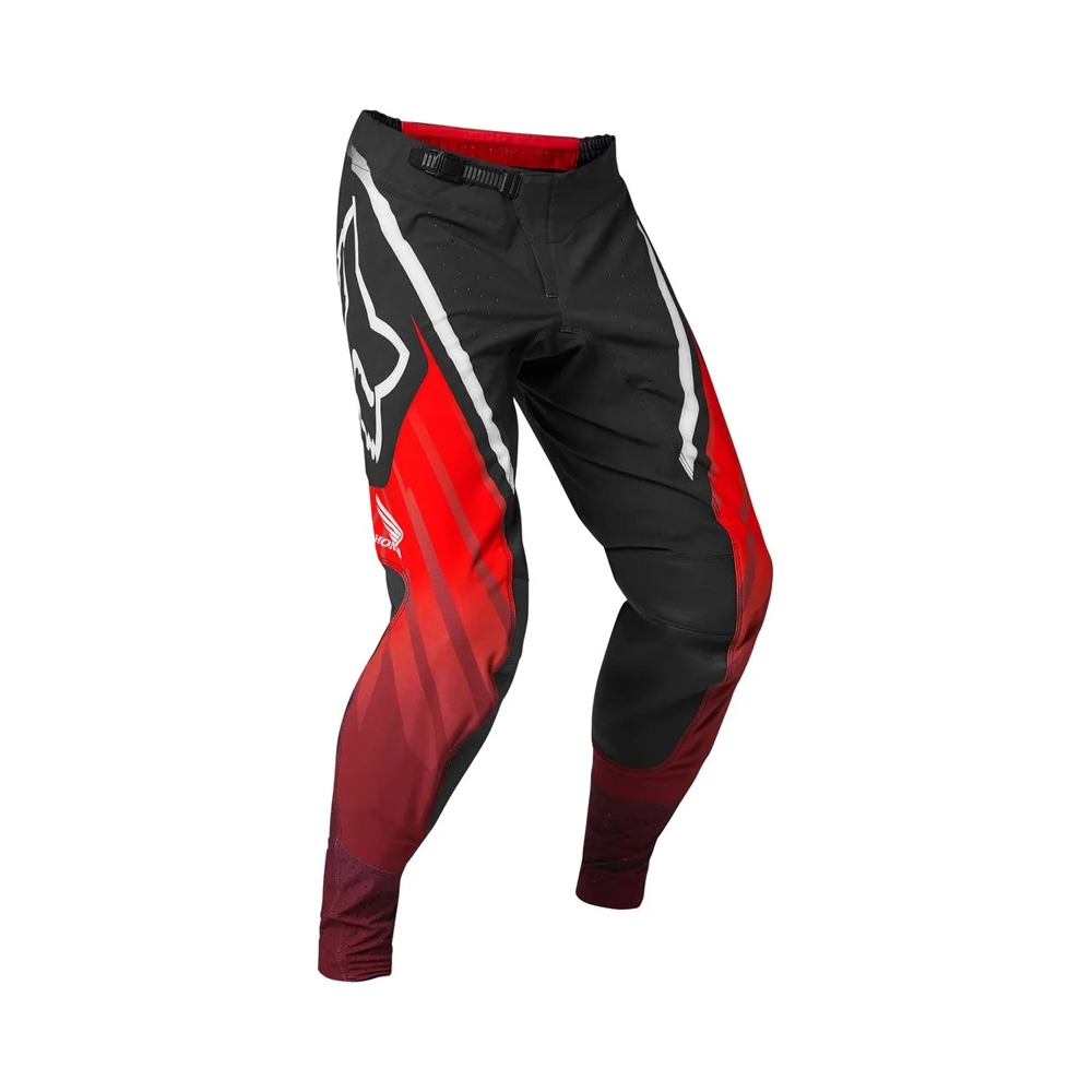 Calça Fox Flexair Honda Preto Vermelho