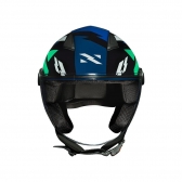Capacete Norisk Orion - Denver Azul Verde