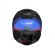 Capacete LS2 FF808 Stream II - Road Titanium Vermelho Azul