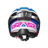 Capacete LS2 OF570 Aiflow II - Draze Branco Rosa Azul