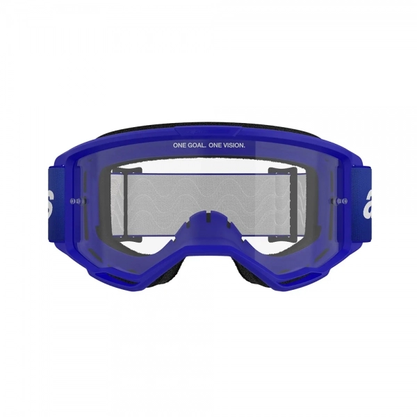 Óculos Alpinestars Vision 3 Wordmark Lente Clear - Azul