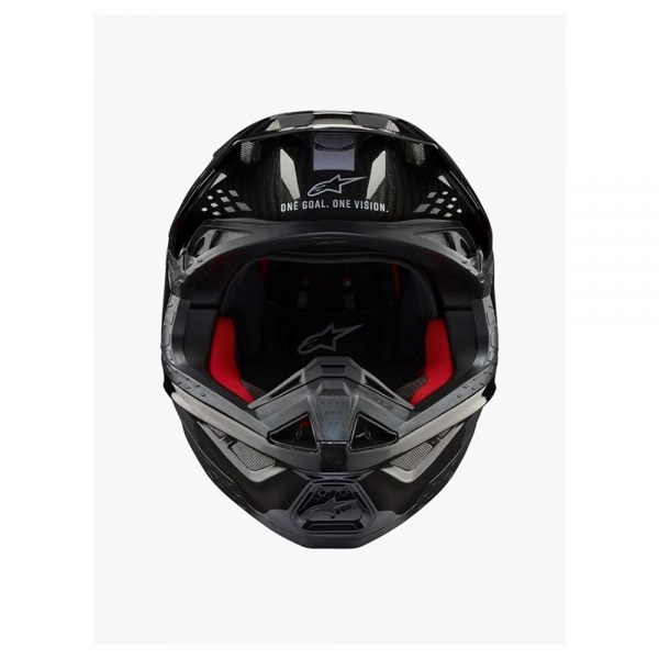 Capacete Alpinestars SM10 Solid Preto Gloss Carbon