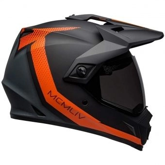 Capacete Bell MX-9 Adventure Mips SwitchBack Laranja Fosco