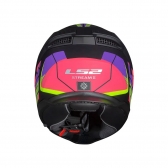Capacete LS2 FF808 Stream II - Road  Preto Rosa