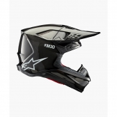 Capacete Alpinestars SM10 Solid Preto Gloss Carbon