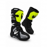 Bota IMS Robust Infantil Trilha Motocross - Preto Fluor Cinza