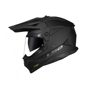 Capacete LS2 MX702 Pioneer II Preto Fosco