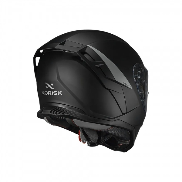 Capacete Norisk Strada II Monocolor Preto Fosco