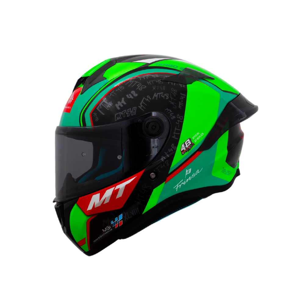 Capacete MT Targo S - Ivan Ortola 2024 B6 Verde