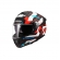 Capacete LS2 FF808 Stream II Mika - Branco Preto Vermelho