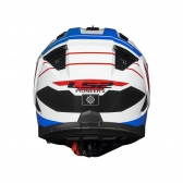 Capacete LS2 MX702 Pioneer II - Namib Branco Azul Vermelho
