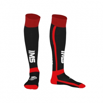 Meião IMS Infantil Preto Vermelho