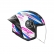 Capacete LS2 OF570 Aiflow II - Draze Branco Rosa Azul