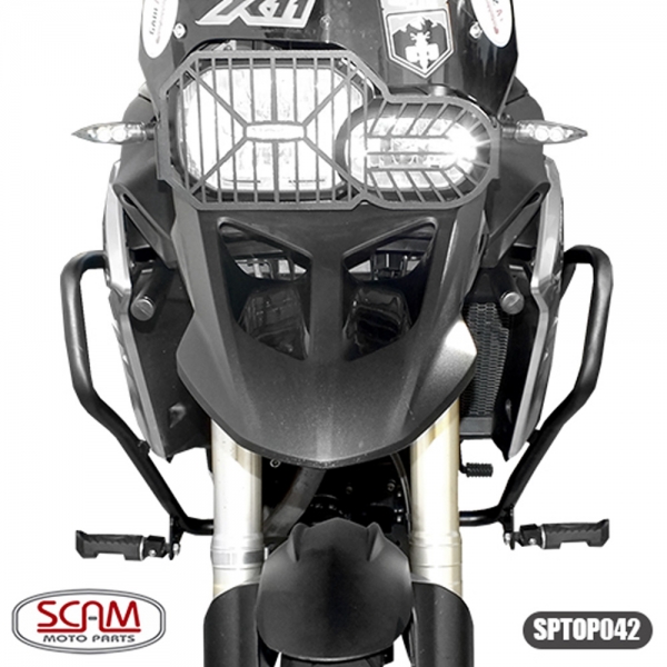 Protetor De Motor e Carenagem Scam C/Pedaleira F800GS 2008+