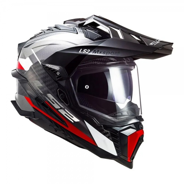 Capacete LS2 MX701 Explorer - Frontier Vermelho