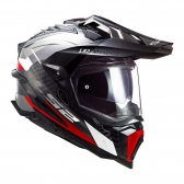 Capacete LS2 MX701 Explorer - Frontier Vermelho