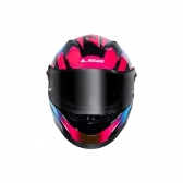 Capacete LS2 FF358 Pro Airline Azul Roxo