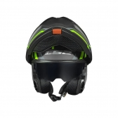 Capacete LS2 Strobe II FF908 - Phantom Cinza Verde Fluor