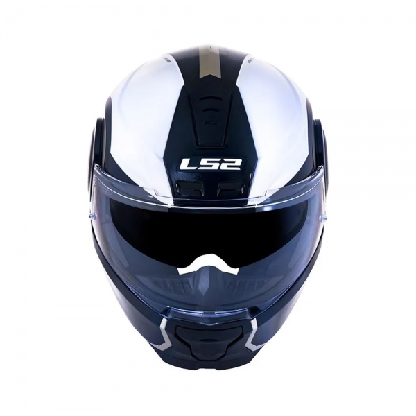 Capacete Escamoteável LS2 FF902 Scope - Arch Branco
