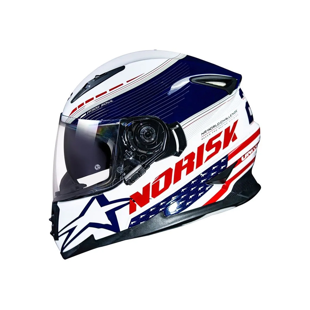 Capacete Norisk FF302 Soul Grand Prix Estados Unidos (USA)