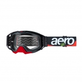 Óculos ASW A5 - Elysium Preto Vermelho Fluo