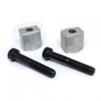 Adaptador Guidão Biker KTM / Husaberg - Prata