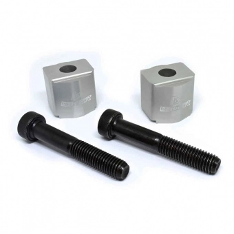 Adaptador Guidão Biker KTM / Husaberg - Prata
