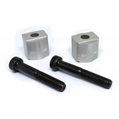 Adaptador Guidão Biker KTM / Husaberg - Prata