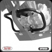 Protetor de Motor Scam Honda CB 250 Twister 2016+
