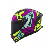 Capacete MT Stinger 2 - Meld C8 Gloss Rosa