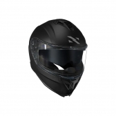 Capacete Norisk Strada II Monocolor Preto Fosco