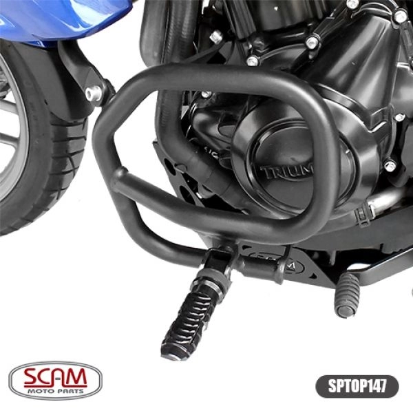 Protetor de Motor e Carenagem com Pedaleira Scam Tiger 800 2012+
