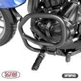 Protetor de Motor e Carenagem com Pedaleira Scam Tiger 800 2012+