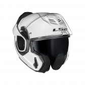 Capacete Ls2 FF906 Advant Monocolor - Branco Brilhante