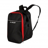 Capacete Articulado LS2 Advant X - Oblivion Preto Vermelho Fosco