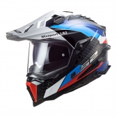 Capacete LS2 MX701 Explorer - Frontier Azul