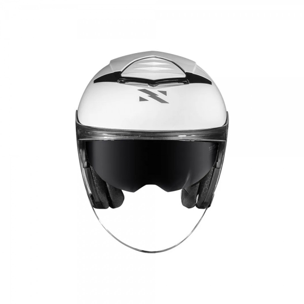 Capacete Norisk City Aberto - Monocolor Branco Brilhante