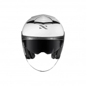 Capacete Norisk City Aberto - Monocolor Branco Brilhante