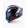 Capacete Alpinestars Sr7 A-Core Preto Branco Vermelho - 60