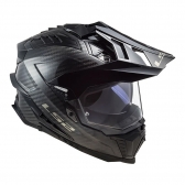 Capacete LS2 MX701 Explorer - Solid Carbon
