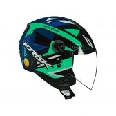 Capacete Norisk Orion - Denver Azul Verde