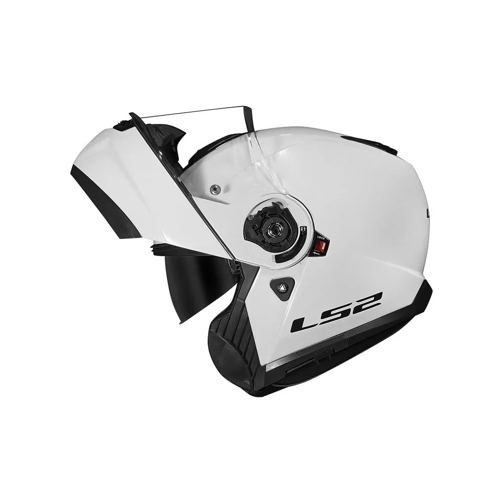 Capacete LS2 Strobe II FF908 - Monocolor Branco Perolado