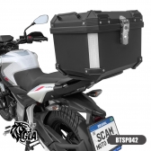 Baú Tigrinho Superior 42 Litros Preto