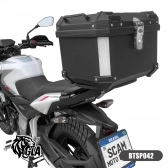 Baú Tigrinho Superior 42 Litros Preto
