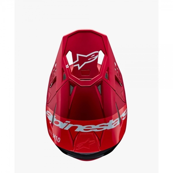 Capacete Alpinestars SM10 Flood Vermelho Fluo