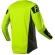 Camisa Fox 180 MX Infantil Revn Amarelo Fluor