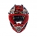 Capacete LS2 MX437 - Crusher Preto/Vermelho