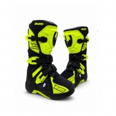 Bota IMS Robust Infantil Trilha Motocross - Preto Fluor