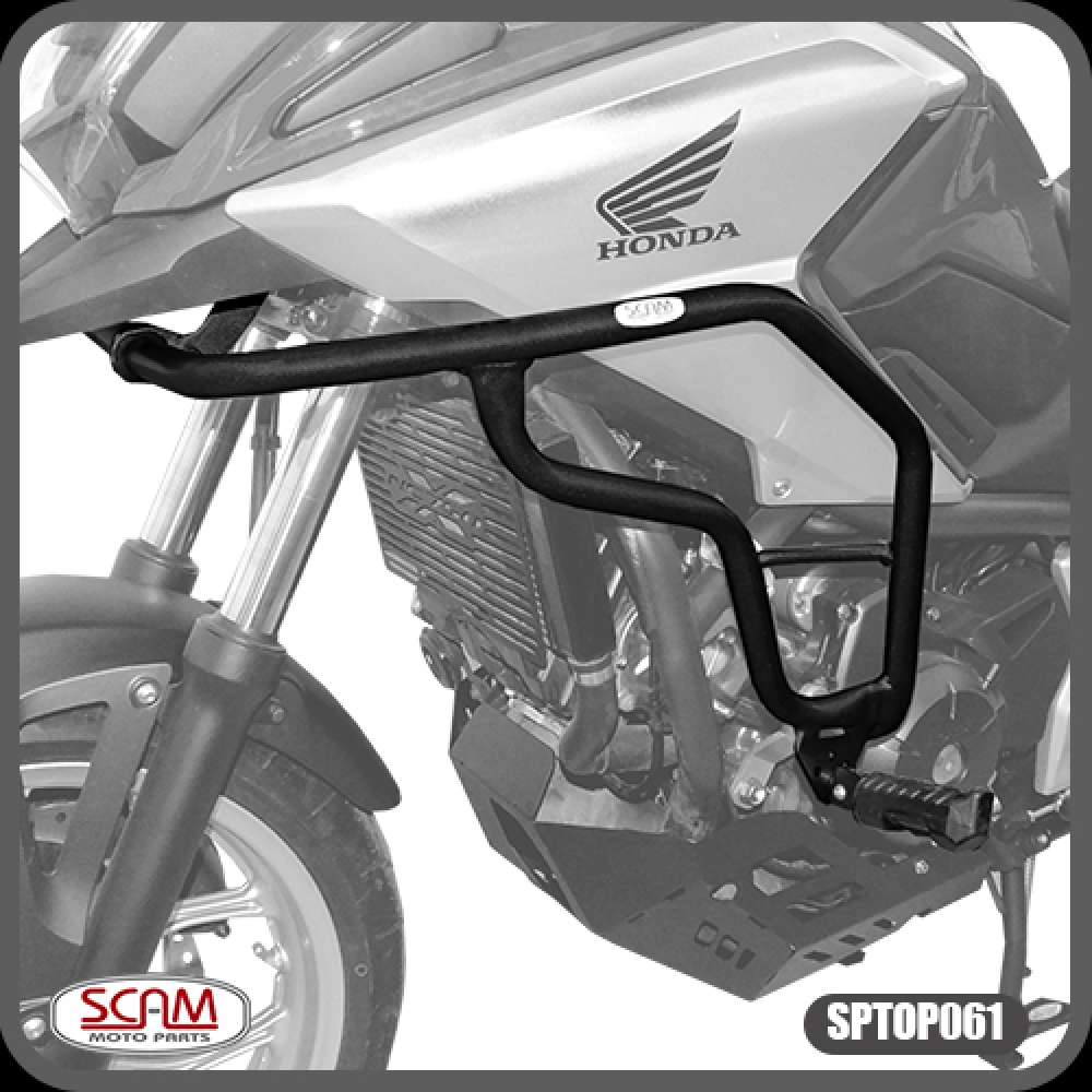 Protetor Motor e Carenagem Scam C/ Pedaleira Honda NC700X 750X 2013/2021