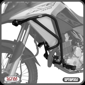 Protetor de Motor e Carenagem com Pedaleira Scam XRE 300 2010+